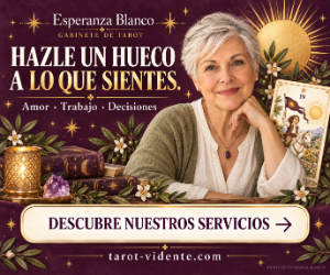 HAZLE UN HUECO A LO QUE SIENTES. DESCUBRE NUESTROS SERVICIOS. Gabinete de Tarot de Esperanza Blanco.