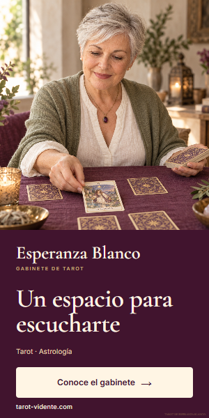 Gabinete de Tarot de Esperanza Blanco. Un espacio para escucharte. Conoce el gabinete