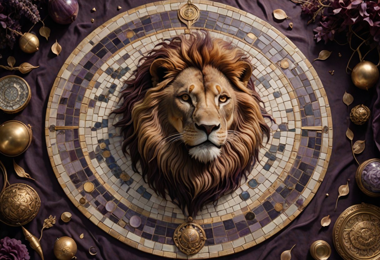 Horoscope du Lion · 27 octobre 2026. Illustration symbolique générée par IA.