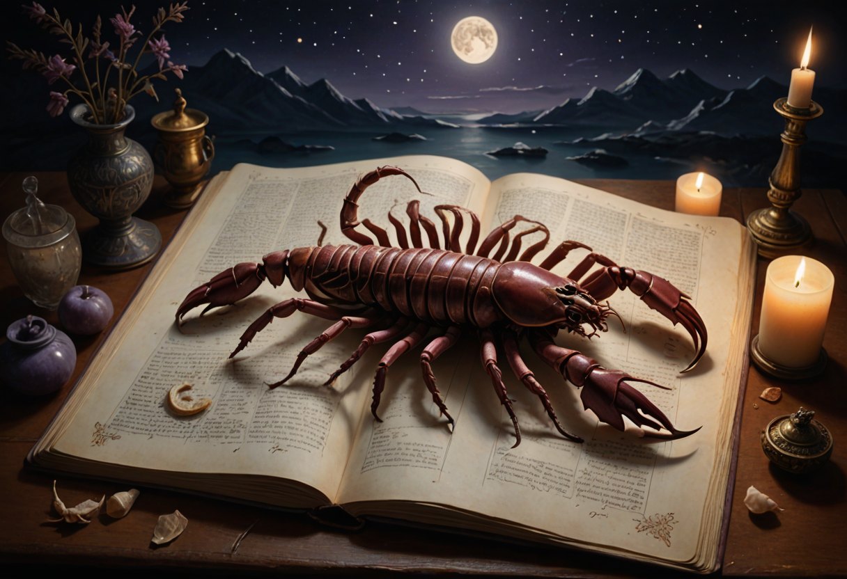 Oroscopo Scorpione · 29 ottobre 2026. Illustrazione simbolica generata con IA.