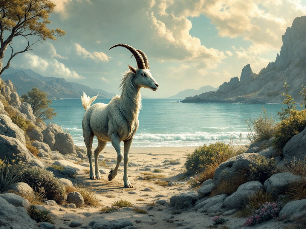 Horoskop für Steinbock · 30. Oktober 2026. Symbolische, mit KI erstellte Illustration.
