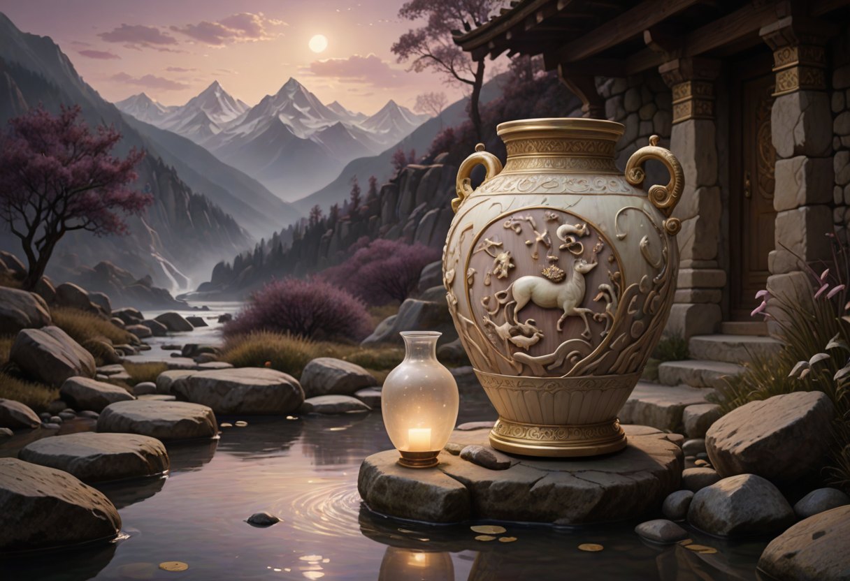 Horoscope du Verseau · 31 octobre 2026. Illustration symbolique générée par IA.