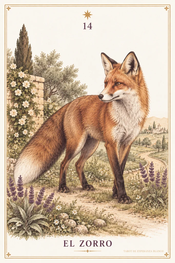 Der Fuchs · ein rötlicher Fuchs auf einem Weg
