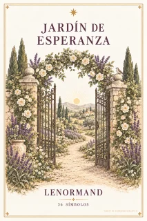 Carátula de Lenormand · Jardín de Esperanza