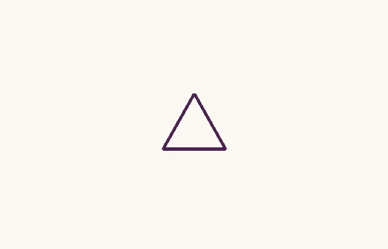 Montagne · un seul contour triangulaire