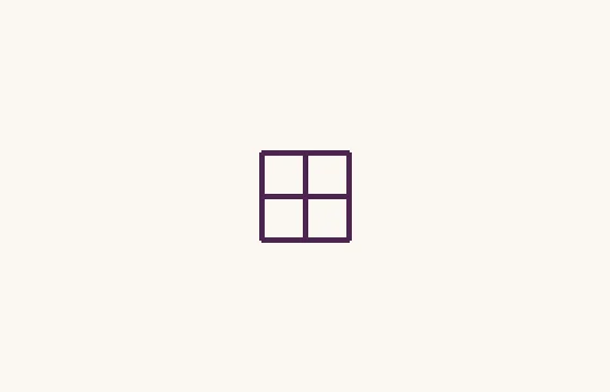 Window · a window frame divided by inner lines