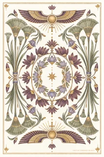 Dorso de Tarot Egipcio de Esperanza