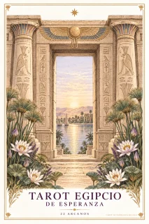 Carátula de Tarot Egipcio de Esperanza