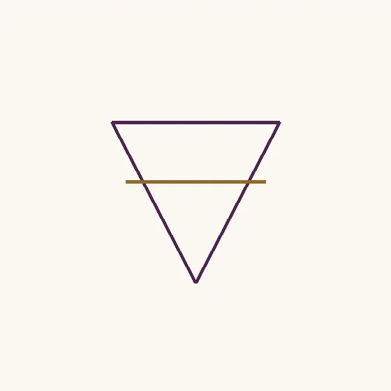 Earth · a downward triangle with a horizontal bar